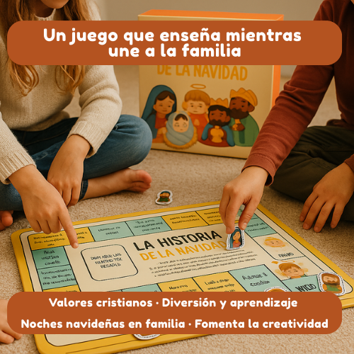 Pack Educativo de Navidad con Cuento y Juego de Mesa